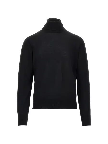 Pulover Emporio Armani de lână negru