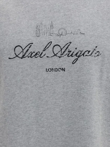 Tricou Axel Arigato cu imagine gri