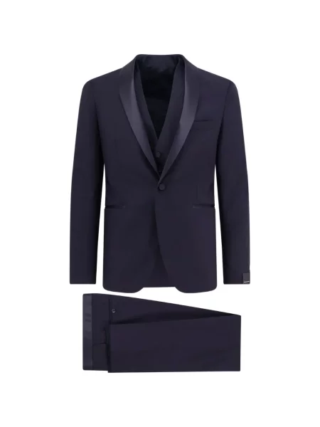 Costum Tagliatore din satin albastru