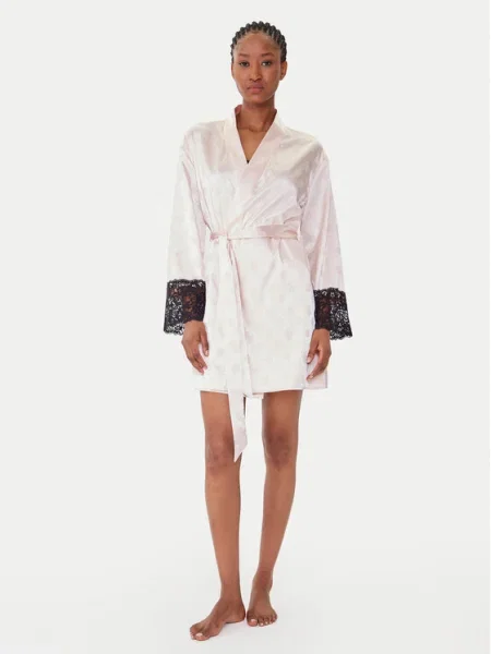 Халат Guess SYLVIE розово