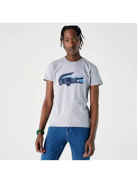 Lacoste футболка сіра