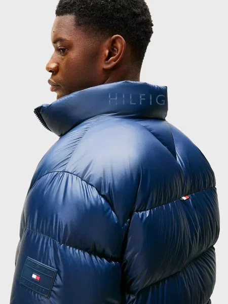 Пуховик Tommy Hilfiger синій