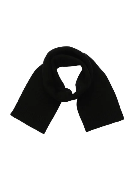 COACH Šal EMBOSSED KNIT MUFFLER' črna