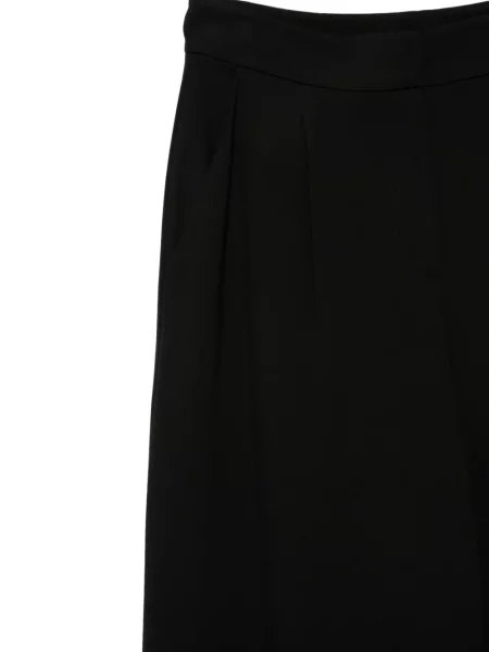Панталони палацо Emporio Armani черно