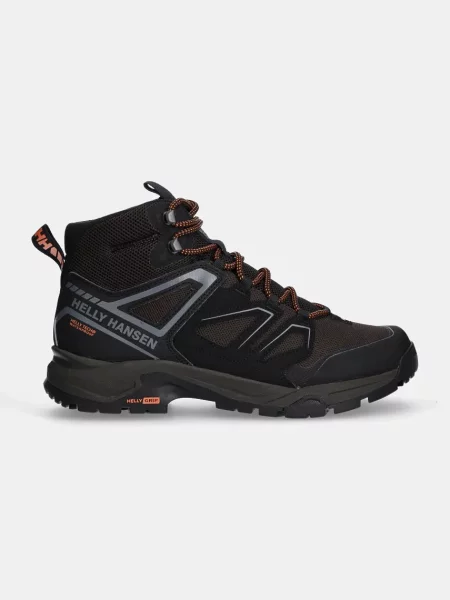 Pánske trekové topánky Helly Hansen Stalheim HT Boot beluga / burnt orange čierna