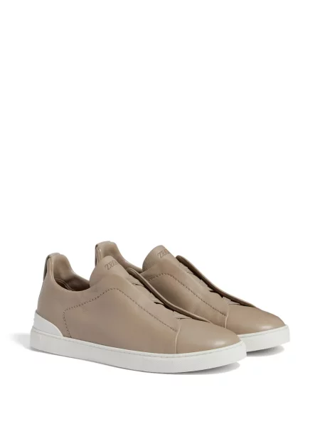 Sneakerși Zegna maro