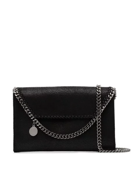 Torebka crossbody Stella Mccartney skórzana czarna