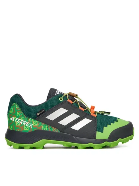 Buty trekkingowe dziecięce Adidas zielone