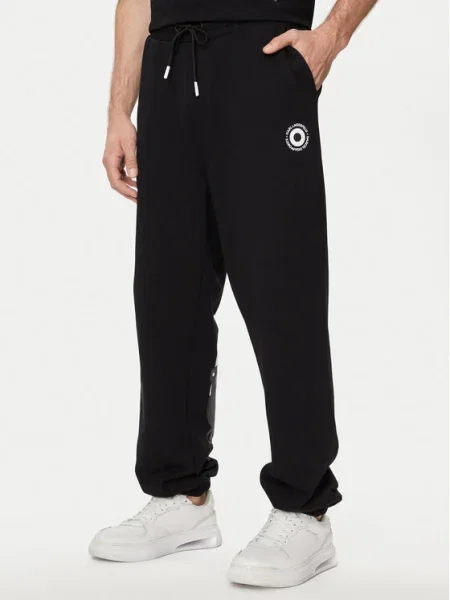 Karl Lagerfeld Pantaloni de trening | Relaxed fit negru