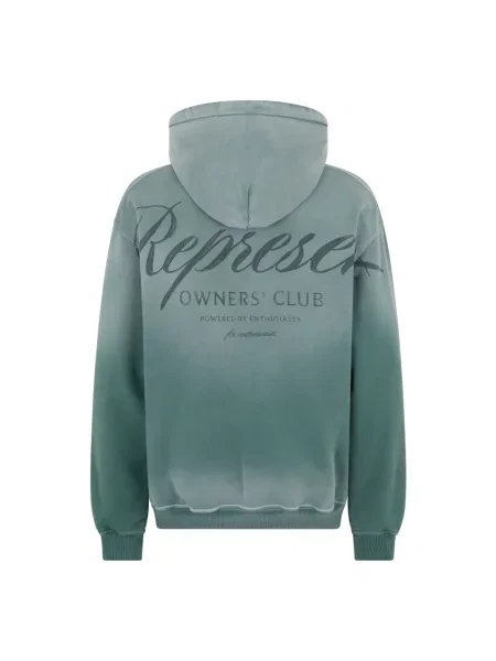 Bluza z kapturem Represent z kapturem niebieska