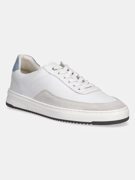 Шкіряні кросівки Filling Pieces Mondo Squash Tag білий