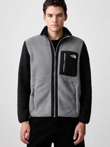 The North Face hanorac pentru bărbați din polar Yumiori gri