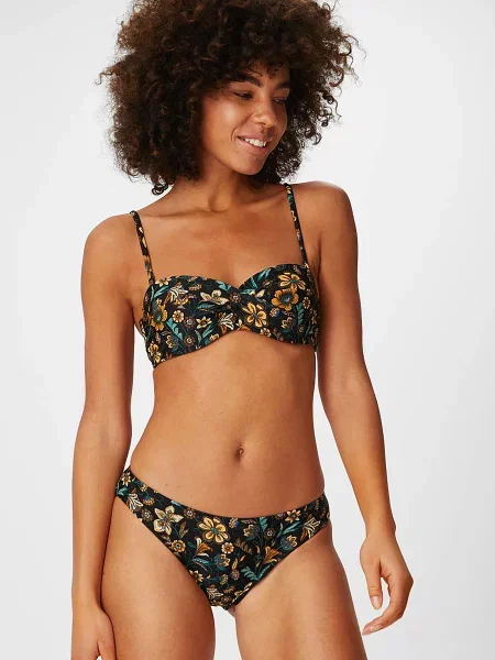 Нижня частина купальника C&A поліамід/еластан чорний