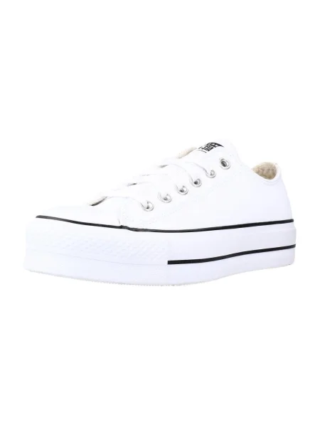 Kožené plátenky Converse biela