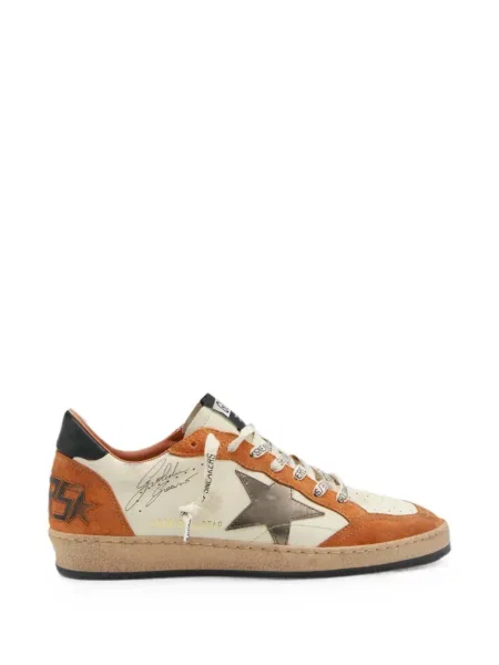 Sneakerși Golden Goose Ball Star din piele zdrențuiți