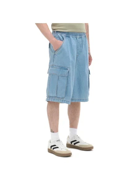 Джинсовые шорты Cropp синие