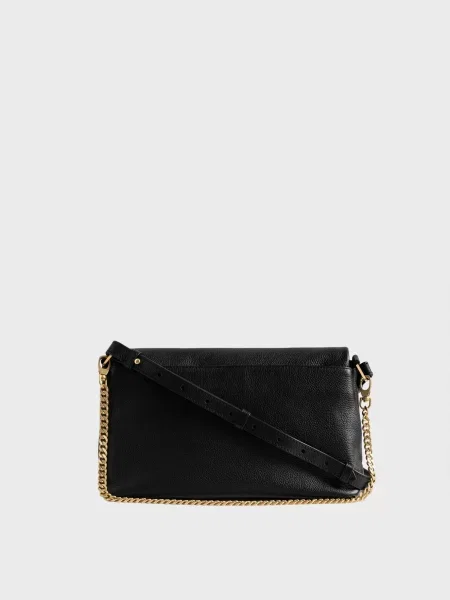 Кожаная сумка Zadig&voltaire черная