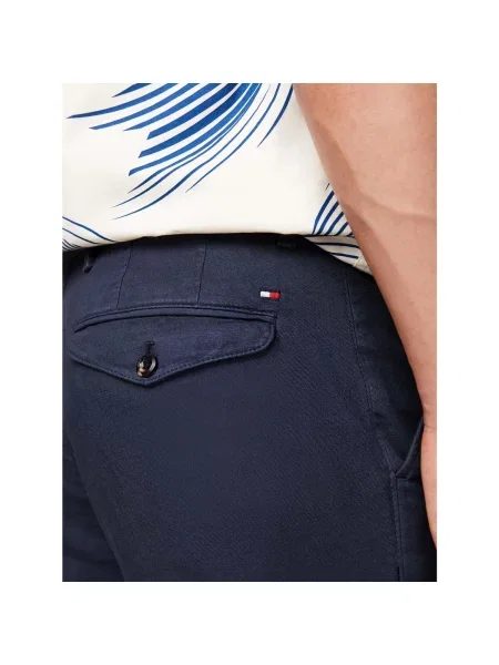 Pantaloni chino Tommy Hilfiger albastru