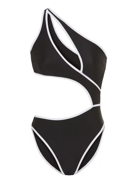 LSCN by LASCANA Enodelne kopalke črna bela