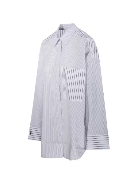 Dungat subțire cămașă By Malene Birger alb