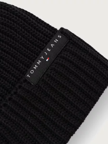 Tommy Jeans Czapka Mężczyźni ONE SIZE czarny