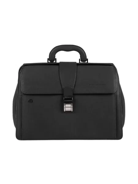 Torba Piquadro skórzana elegancka czarna