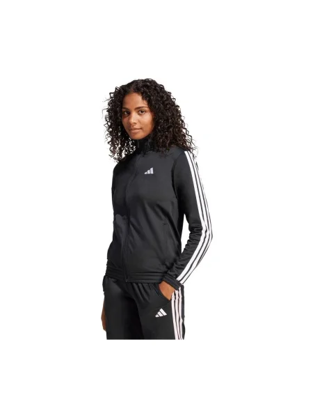 Pruhovaná mikina Adidas Sportswear čierna