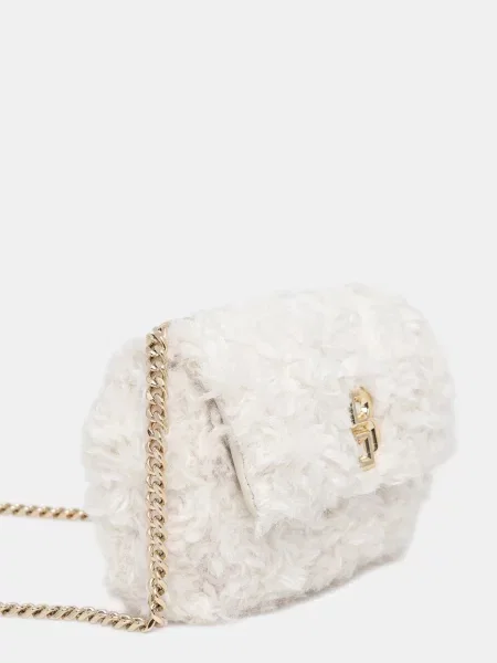 BOSS geantă B_ICON S Sh. Bag FUR alb