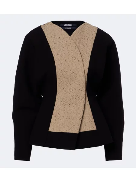 Geacă Jacquemus de lână negru