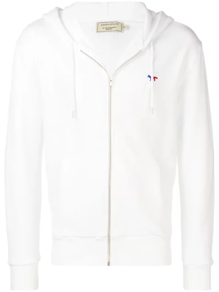 Hanorac cu glugă Maison Kitsune alb