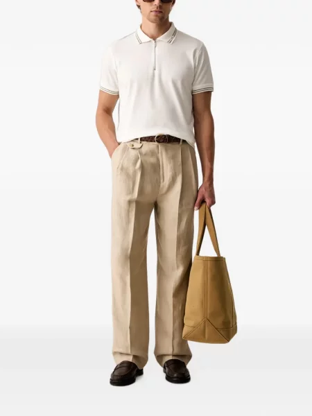Tricou polo Karl Lagerfeld alb