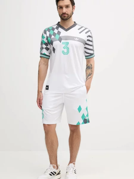 Majica kratkih rukava adidas Originals s uzorkom bijela