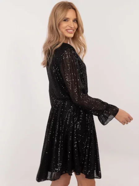 Koktel haljina Italy Moda crna