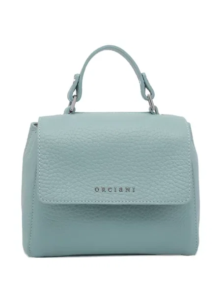 Torebka Orciani z autografem niebieska