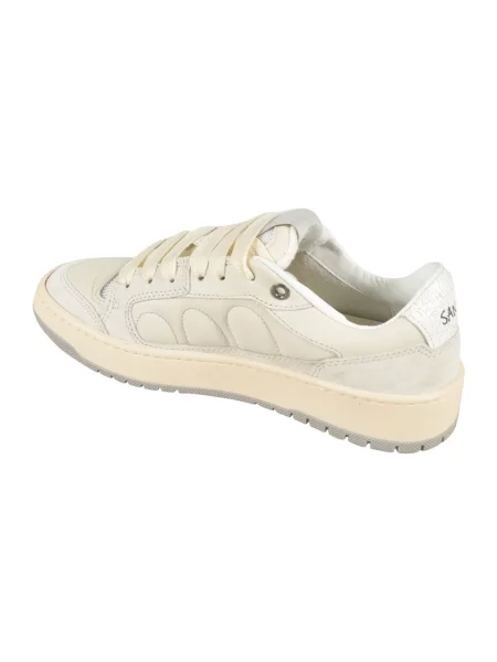 Sneakersy Santha skórzane białe