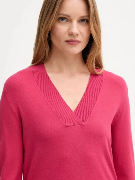 Легкий свитер United Colors Of Benetton розовый