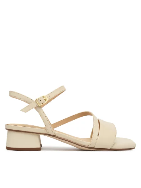 Sandale Clarks Strap Écru