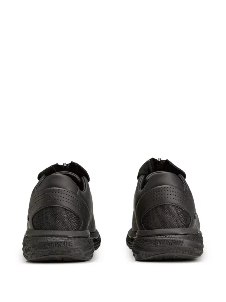 Długa torba Adidas w paski z nadrukiem brązowa