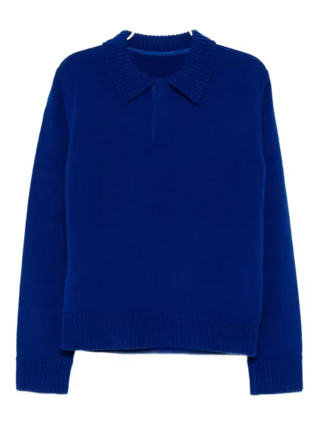 Pulover Sacai de lână albastru