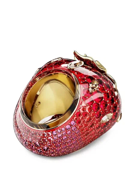 Inel Swarovski roșu