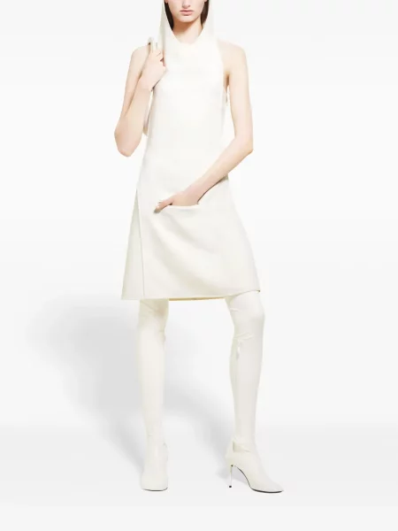 Rochie Courreges de costum alb