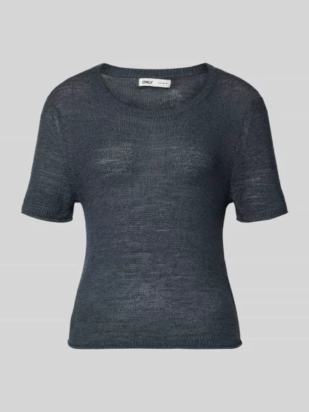 Sweter z dzianiny o kroju regular fit z krótkimi rękawami Model SUNNY' Only