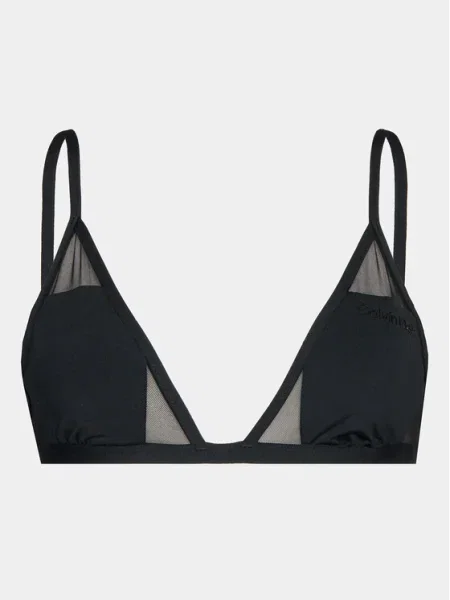 Calvin Klein Swimwear Bikini partea de sus negru