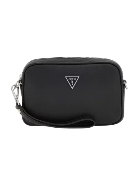 Mała mały torebka crossbody Guess elegancka czarna