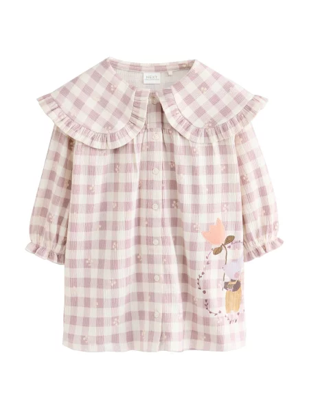 Next Haljina pijeska / med / sivkasto mauve / roza ljubičasta