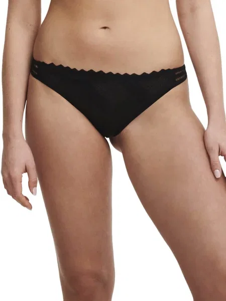 Женские трусики стринг чорні