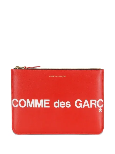 Geantă Comme Des Garçons Wallet cu autograf roșu