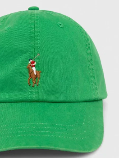 Polo Ralph Lauren șapcă uni verde
