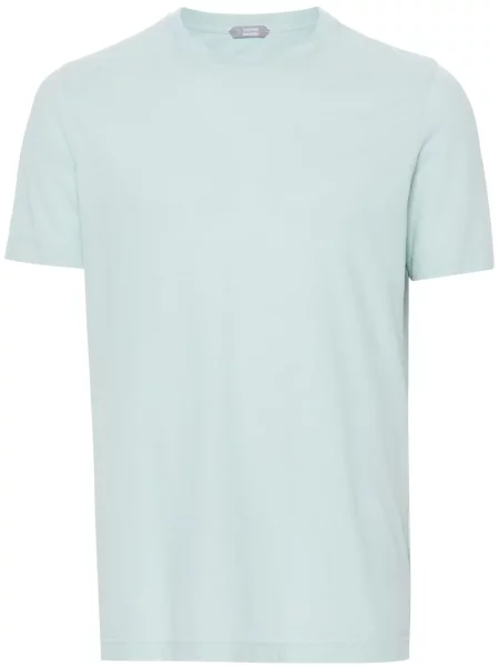 Tricou Zanone scurt albastru