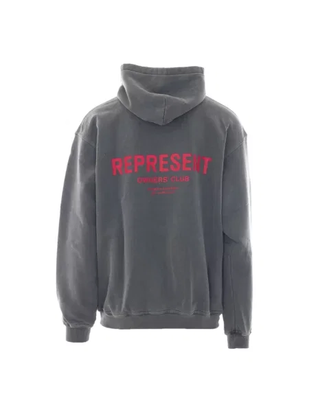 Bluza z kapturem Represent czarna